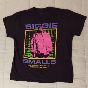 Biggie Smalls Brooklyn New York Black T Shirt, size XL